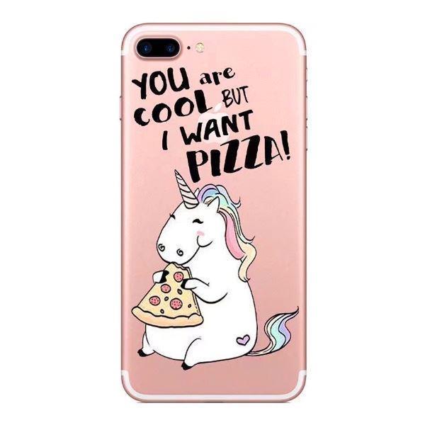 Glutton Unicorn iPhone Case